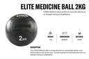 STRIDE Elite Medicine Ball (2kg)