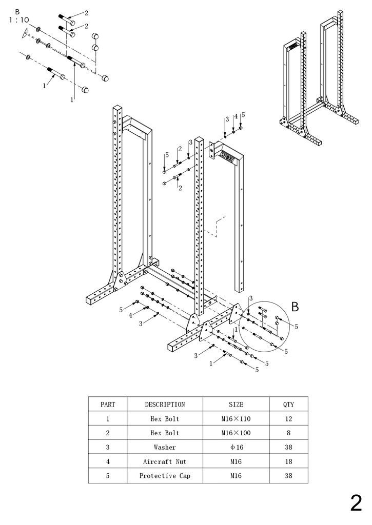 RAPTOR Half Rack