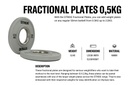 STRIDE Fractional Plate (single; 0,5kg) - COLOR