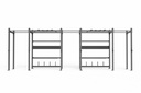 RAPTOR Power Rack with Shelves 3-2