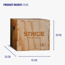 STRIDE Wooden Plyo Box (small)