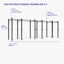 RAPTOR Free Standing Training Rig 3-2