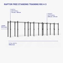 RAPTOR Free Standing Training Rig 4-3