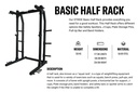 STRIDE Basic Half Rack