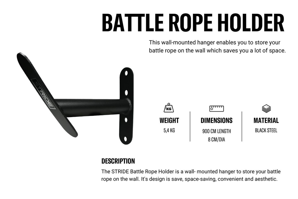 STRIDE Battle Rope Holder