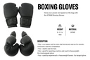 STRIDE Boxing gloves (pair; 12oz)