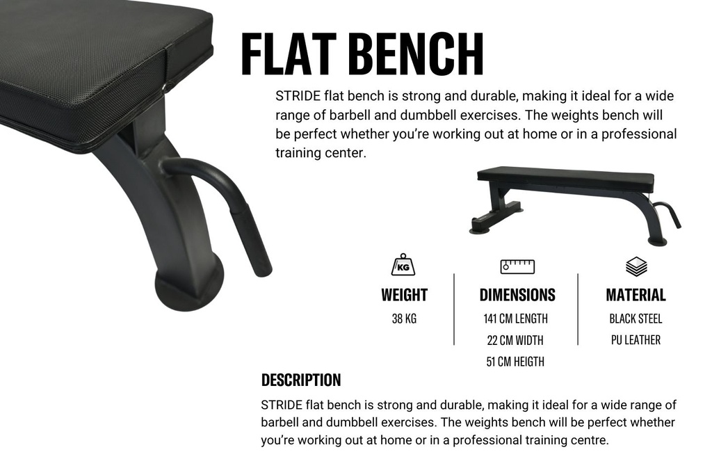 STRIDE Flat Bench