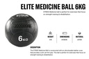 STRIDE Elite Medicine Ball (6kg)