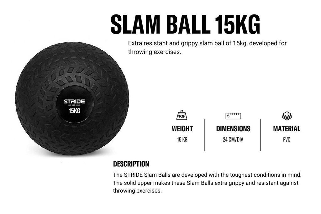 STRIDE Slam Ball (15kg)