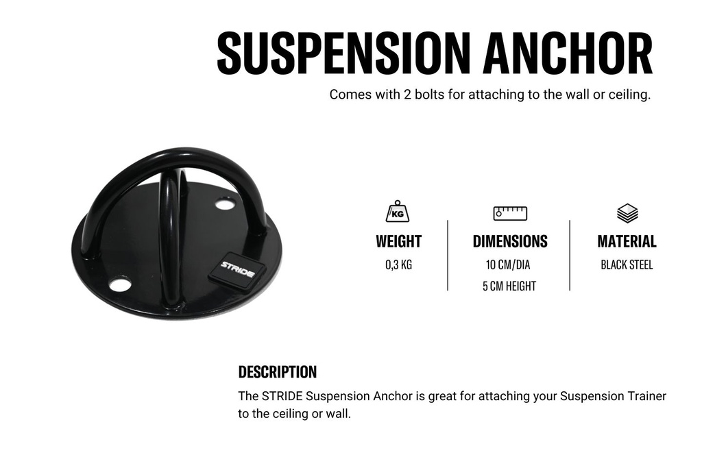 STRIDE Suspension Anchor