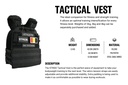 STRIDE Tactical vest (1,5kg; no weights)