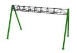 Suspension belt frame 4,5m