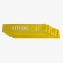 STRIDE Mini Band  Medium (YELLOW) set of 10