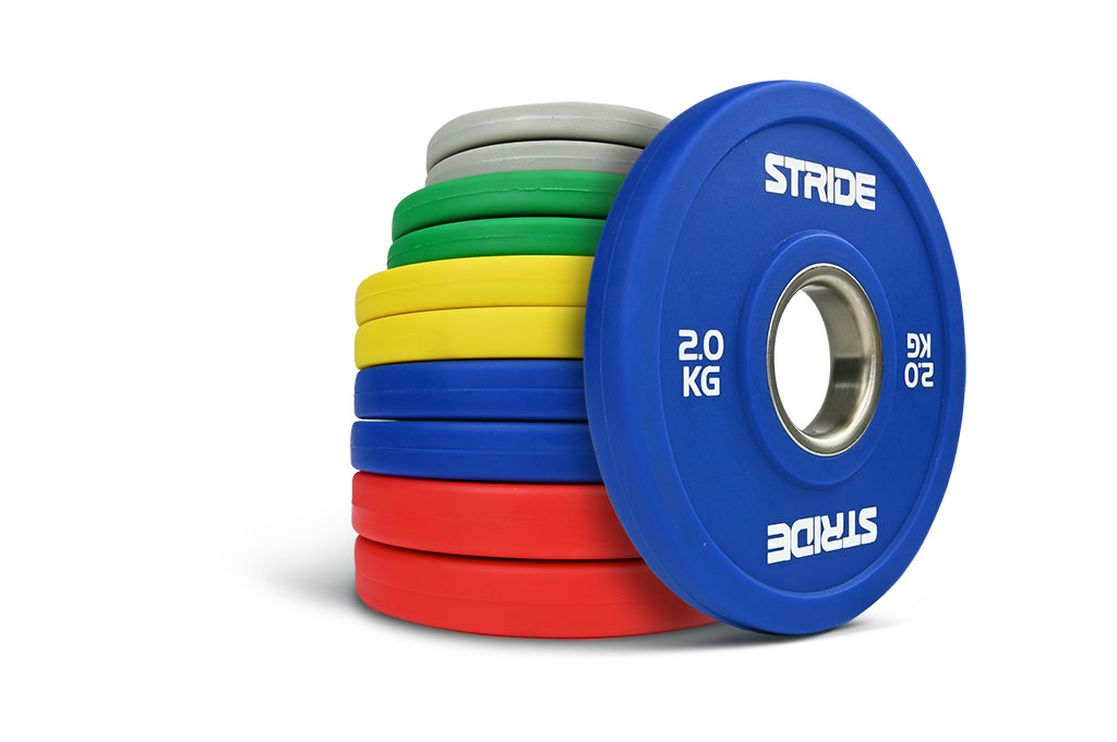 STRIDE Fractional Plate SET (set of 5 pairs; 0,5kg-2,5kg) - COLOR