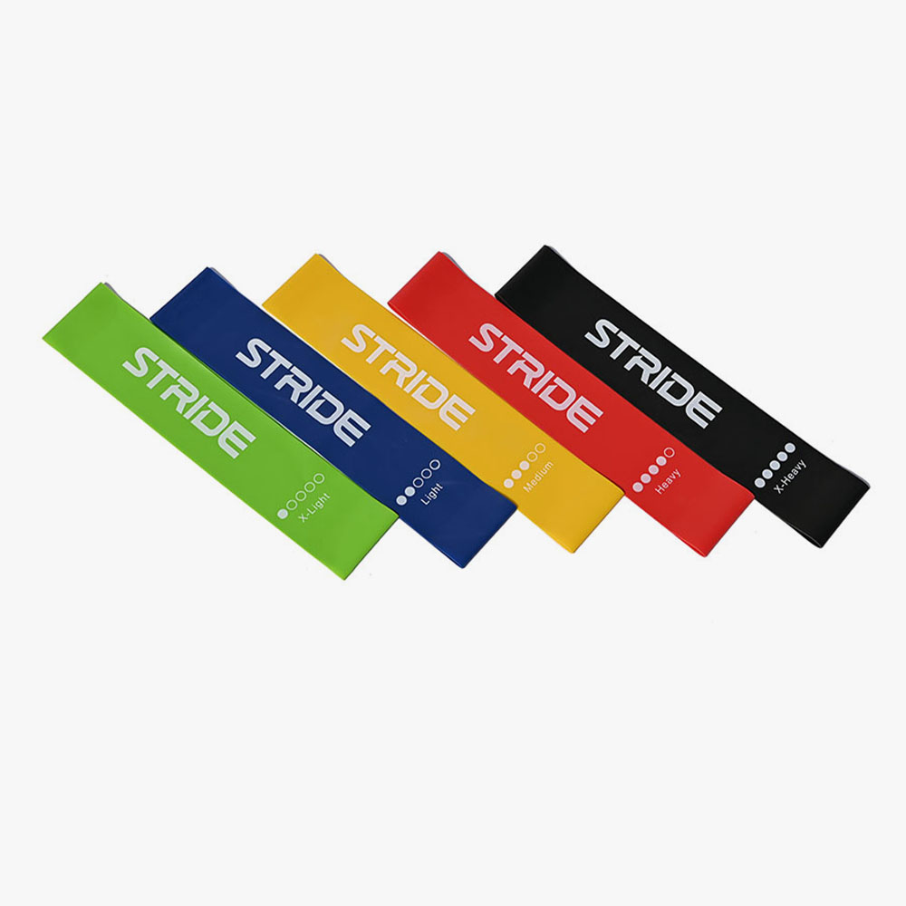 STRIDE Mini Band SET (5 pcs - 1pc of each resistance)