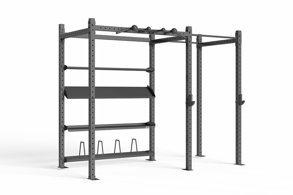 RAPTOR Power Rack with Shelves 1-1