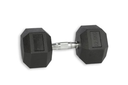 [STR-HEXDB225-PAIR] Hex Rubber Dumbbell (pair; 22,5kg) Discontinued Product