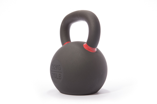 ​STRIDE Black Iron Kettlebell (32kg)