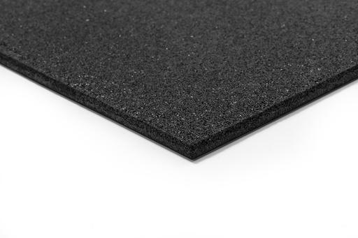 Standard (Basic) Rubber Tile l Black (15mm; density 900)