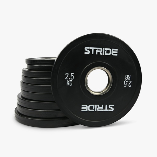 STRIDE Fractional Plate SET (set of 5 pairs; 0,5kg-2,5kg) - BLACK