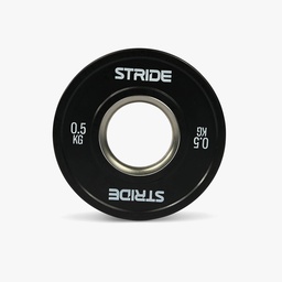 [STR-FRACPLATEBLACK5] STRIDE Fractional Plate (single; 0,5kg) - BLACK