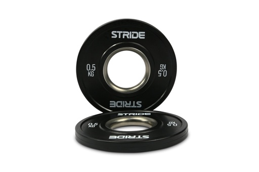 STRIDE Fractional Plate (single; 0,5kg) - BLACK