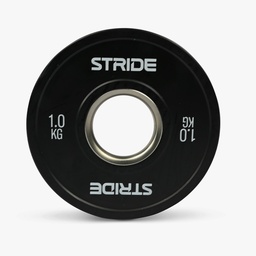 [STR-FRACPLATEBLACK10] STRIDE Fractional Plate (single; 1kg) - BLACK