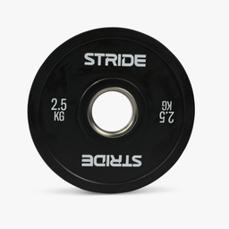 [STR-FRACPLATEBLACK25] STRIDE Fractional Plate (single; 2,5kg) - BLACK