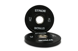 [STR-FRACPLATEBLACK25] STRIDE Fractional Plate (single; 2,5kg) - BLACK