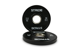 [STR-FRACPLATEBLACK20] STRIDE Fractional Plate (single; 2kg) - BLACK