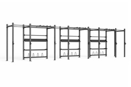 RAPTOR Power Rack with Shelves 4-3