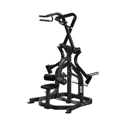 [STR-HIGHBACK-PL] STRIDE Plate Loaded  High pull back muscle trainer